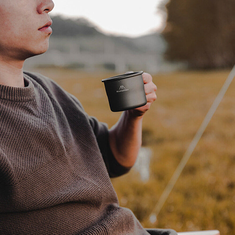 Camping Hiking Mug Drinking Water Cup Tableware Portable Kitchen Travel Utensils