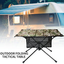 Outdoor Folding Table with Net Pocket Portable Lightweight Foldable Desk