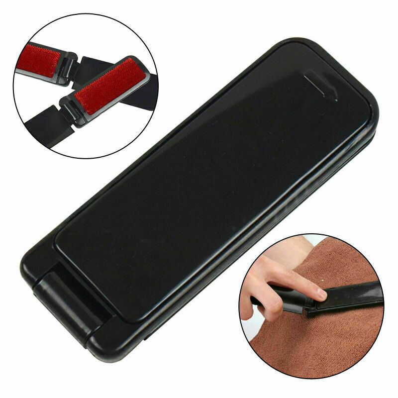 1pc Lint Small Travel Brush Pet Hair Furniture Fabric R F4A5 Dust Fluff F6I5
