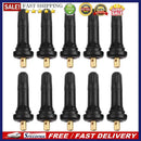 10pcs Rubber Valve Stems TPMS Tire Pressure Sensor Service Kit for Buick