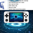 Anbernic RG351P Vibration Handheld Game Console Game Player (64GB White) Newly