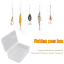 Plastic Fishing Bait Lure Hook Storage Box Container Components Holder Case