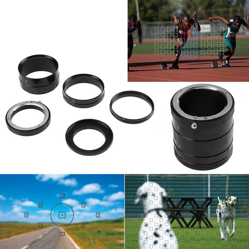 Camera Lens Focus Macro Extension Tube Ring Lens Adapter for Nikon D7200