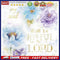 Ink Flower Oil Paint By Numbers Kit DIY Acrylic Painting on Canvas Frameless Set