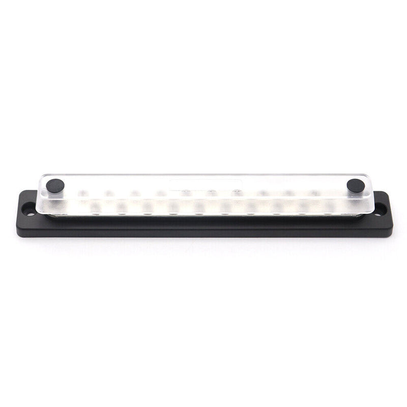 Bus Bar 48V 150 Amp Busbar with Clear Cover for Truck Boat RV (AOA1140-A) Newly