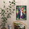 Butterfly Girl and Cat Oil Paint By Numbers DIY Home Decoration Gift Unframed