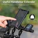 WEST BIKING Bike Handlebar Extension Phone Holder Bracket (Carbon Fiber) Newly
