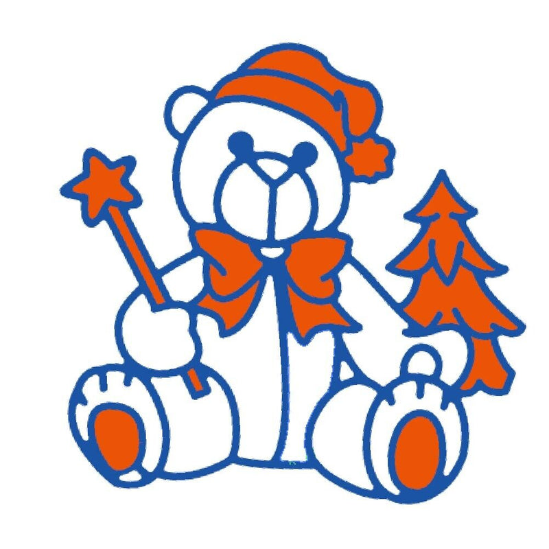 Gift Bear Cutting Dies Stencils Scrapbook Embossing DIY Craft Album Card-17