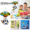 UFO Alien Cow Sign, Window Hanging Suncatcher, Cartoon Hanger Decor for Bed