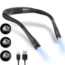 Camping Protable for Reading in Bed Book Light Rechargeable USB LED Neck Light