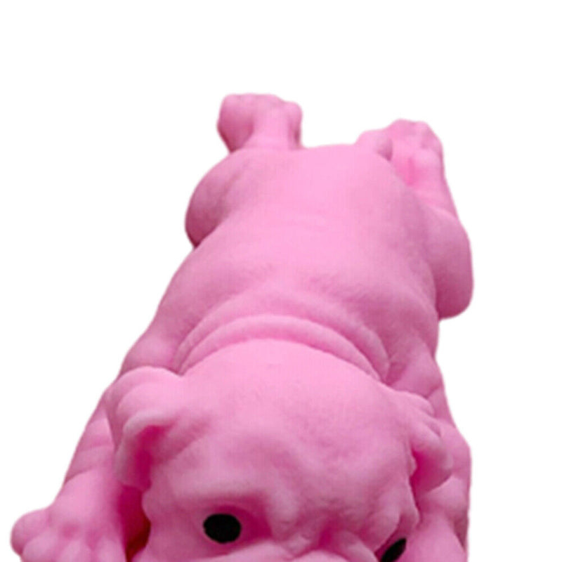 Simulation Soft Dogs Squeeze Ball Puzzle Anti Stress Artifact (Pink Dog) Newly