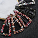 Accessories Headwear Barrette Crystal Triangle Hairpins Hair Clips Hairgrip