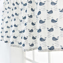 Short Curtain Shading Curtains Home Decor for Window Screen (Sea Whale)