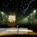 2PCS Solar Lantern Outdoor 20 LEDs Hanging Watering Can Fairy Lights