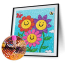 5D DIY Diamond Painting Full Round Crystal Drill Animal Decor for Kids Craf