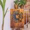 Wall Art Sun Moon Stars Decor Metal Sculpture for Indoor Outdoor (Black) Newly