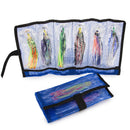 6pcs 6.5 Inch Acrylic Octopus Fishing Baits Freshwater Sea Fishing Crankbait