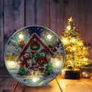 Partial Drills Special Shape Diamond Painting DIY LED Night Lamp Xmas Decoration