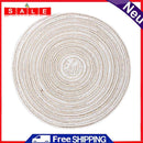 Noe McLaren Round Ramie Isomat Placemats Coasters Home Placemat Mat (Beig