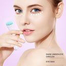 Mini Handheld Roller Massager Facial Eye Skin Relaxation Beauty Bar (Blue) Newly