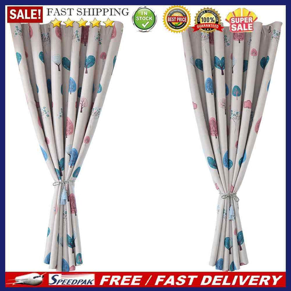 Window Curtain Drape Textile Printing Scarfs Valances for Bedroom Balcony