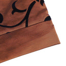 Chameleon Flocking Tablecloth Home Runners Dinner Table Flag Cover(Coffee)