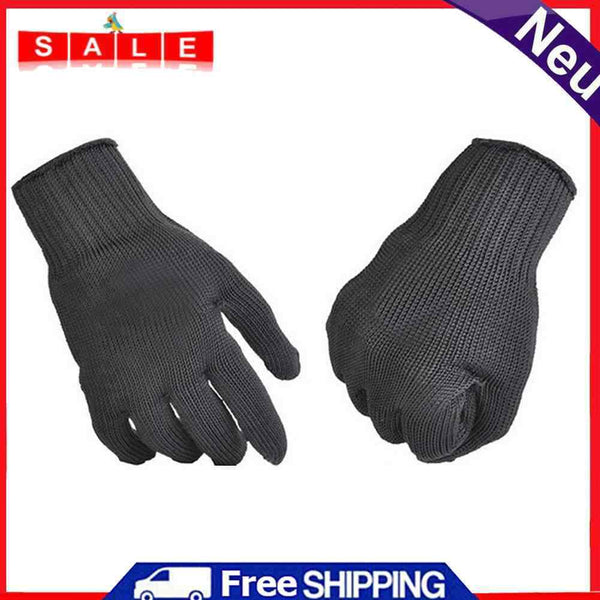 1 Pair Outdoor Hunting Fishing Gloves Cut Resistant Protective Knives Me