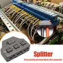 LED Lighting Cable Splitter Push-in Terminal Block Wire Connector Distributio