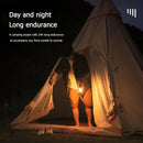 #A Portable Camping Light Stable Round Lantern Lamp ABS Flashlight for Camping T