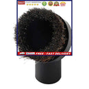 Horse Hair Vacuum Attachment, Round Dust Brush and Hose Adapter, Replacemen