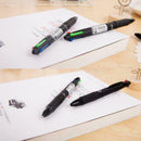4Colors in 1 Ballpoint Pen Writing Student Mark Pens School Stationery X4L2