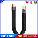 USB 4.0 Gen3 Type C Male to Type C Male Data Cable 40Gpbs PD 100W Flexible