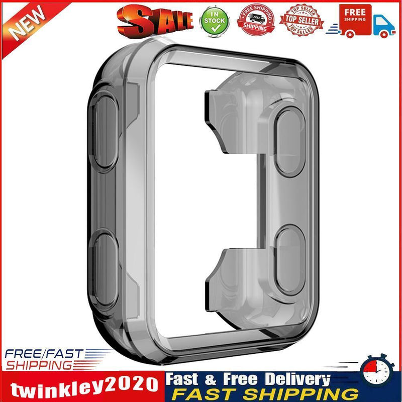 Watch Cover for Garmin Forerunner 35/30 Soft Bumper Frame (Clear Black) Newly