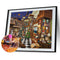 5D DIY Full Round Drill Diamond Painting Cozy study room