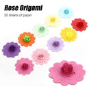 Material Education Tool Paper Folding Craft Paper Rose Origami Origami Art