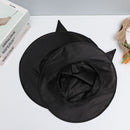 Dress Party Props Decor Wizard Cap Halloween Witch Hat Black Costume Headwear