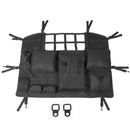 Multi Pockets Storage Organizer Cargo Bag Rear Bench For Jeep Seat Cover T9J5