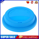 Silicone Cup Lid Reusable Anti-dust Leakproof Insulation Cup Cover (Blue)