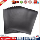 10pcs Rubber Magnet Sheet DIY Photo Picture Cutting Die Black Magnetic Mats