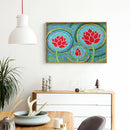 5D Diamond Painting Lotus Flower Set Full Round Mosaic Pictures DIY Home Decor