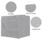 IBC 1000L Water Tank Protective Cover Oxford Waterproof Dustproof UV Protec