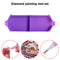 Stackable Plastic Diamond Painting Rhinestone Sorting Trays for DIY Art Craft