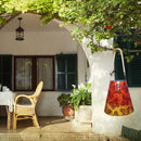 LED Solar Light Hollow Wrought Iron Lantern Butterfly Projection Lamp (A) Newly
