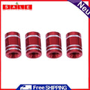 4pcs/Set Auto Motorrad Reifen Ventil Reifen Stem Luft Kappen Abdeckungen Theftpr