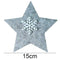 Christmas Stars Tableware Cutlery Holder Silverware Table Bags Decors Fork P8T4
