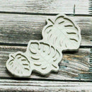 Tropical Leaf Palm Silicone Fondant Sugarcraft Mould Baking Mold AU HOT Q1D6