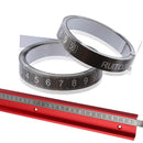 Self Adhesive Miter Saw Track Tape Measure Tool Backing Metric Steel Ruler Tape