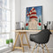 Frameless Oil Paint By Numbers Gnome DIY Canvas Picture Craft for Home