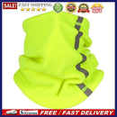 Winter Warm Fleece Neck Scarves with Reflective Strip Outdoor Sports Headwear