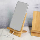 Bamboo Mobile Phone Holder Tablet Computer Base Assembly F5G9 Holder Phone L0P6
